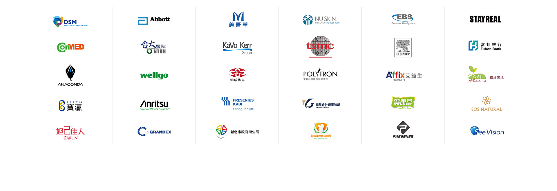 我們的客戶公司及品牌圖
