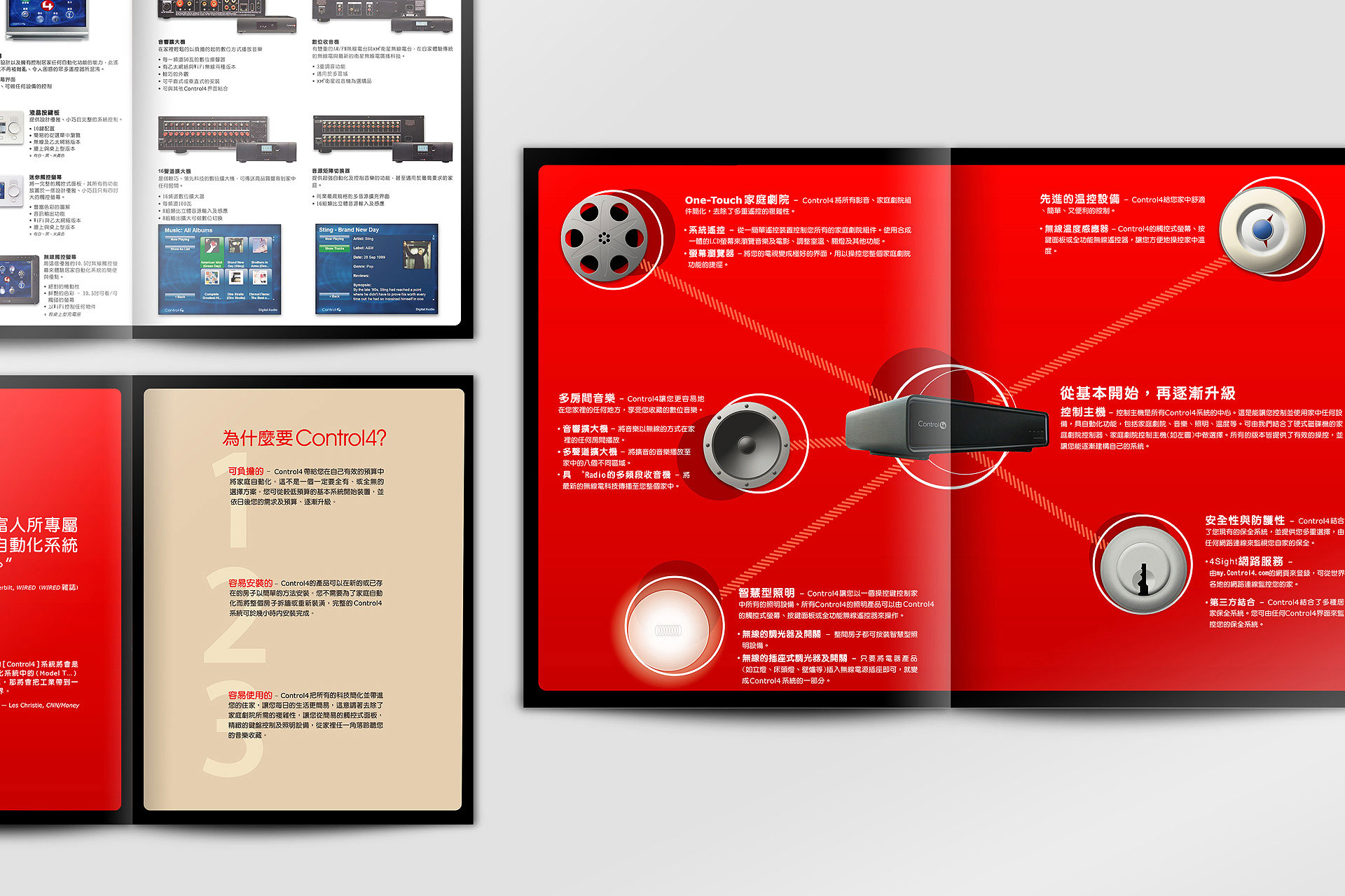 公司企業產品型錄/目錄手冊設計案例