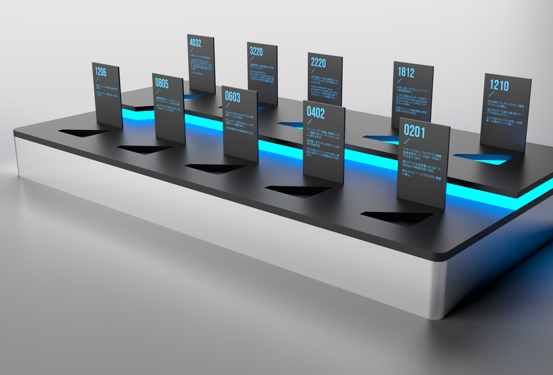 產品展示架設計圖